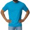 Gildan Men's Softstyle Midweight Short Sleeve T-Shirt for Craft & DIY Printing, Sapphire, 3–15 Pack